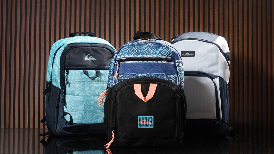 25% OFF QUICKSILVER BACKPACKS